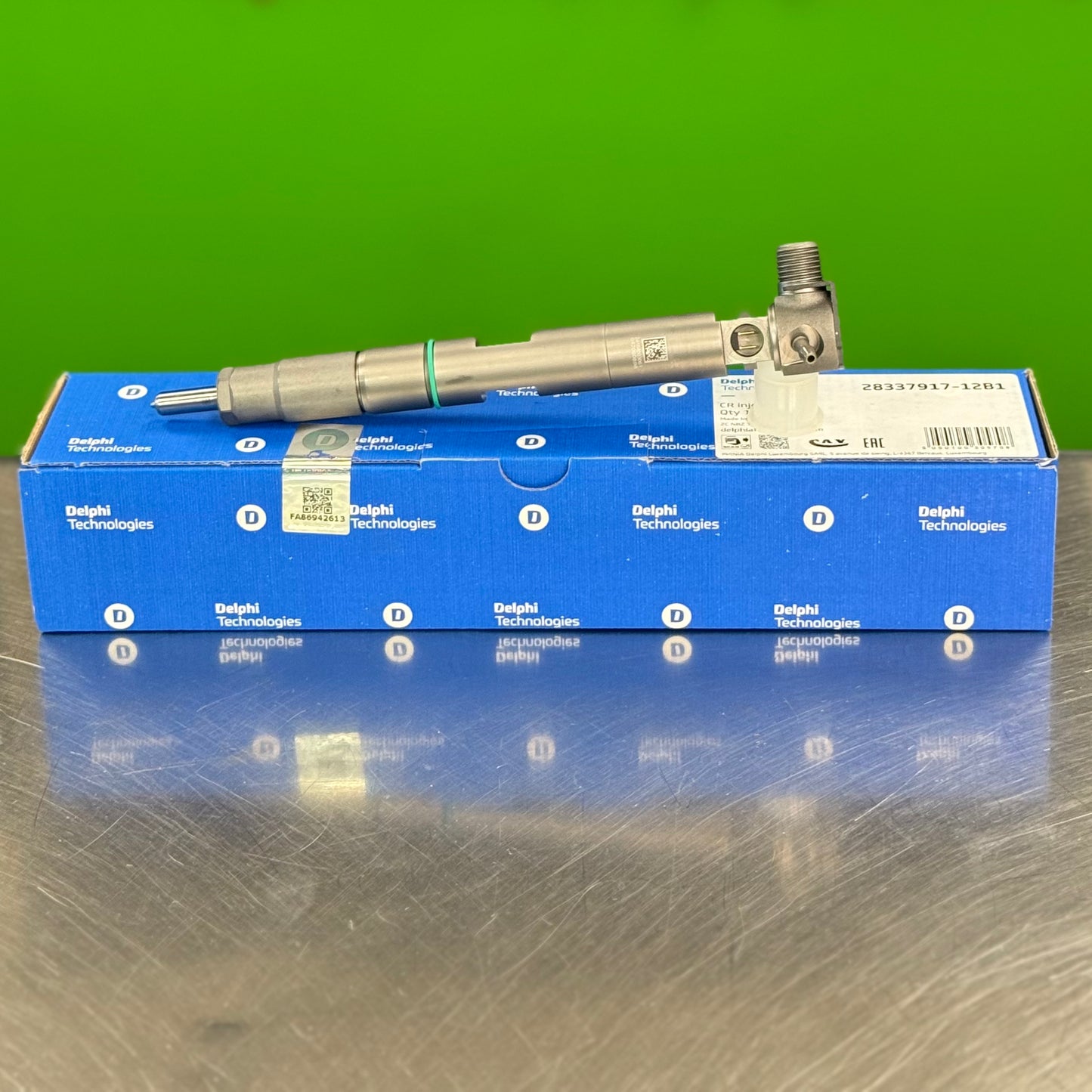 delphi fuel injector 28337917 packaging for doosan 2.4l diesel engine