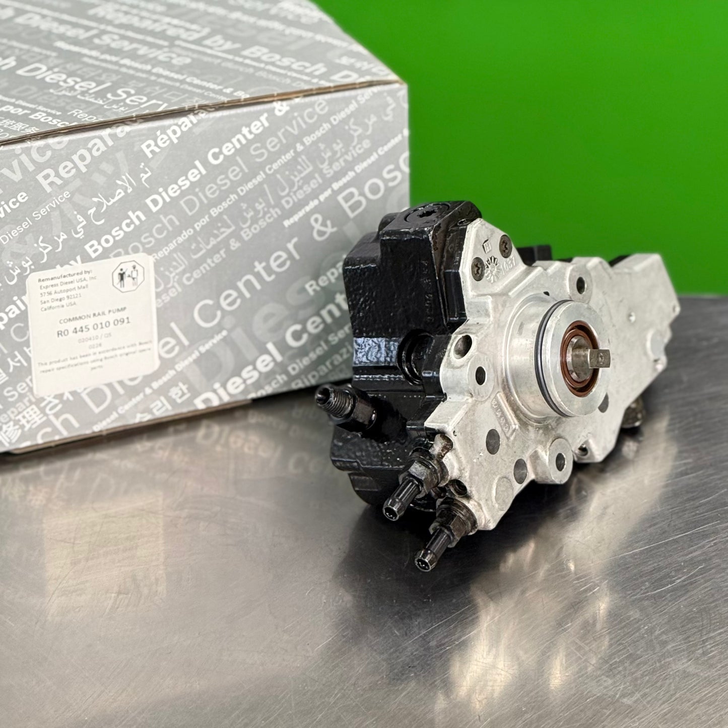 bosch fuel injection pump sprinter mb dodge freightliner 0445010091 a6480700201