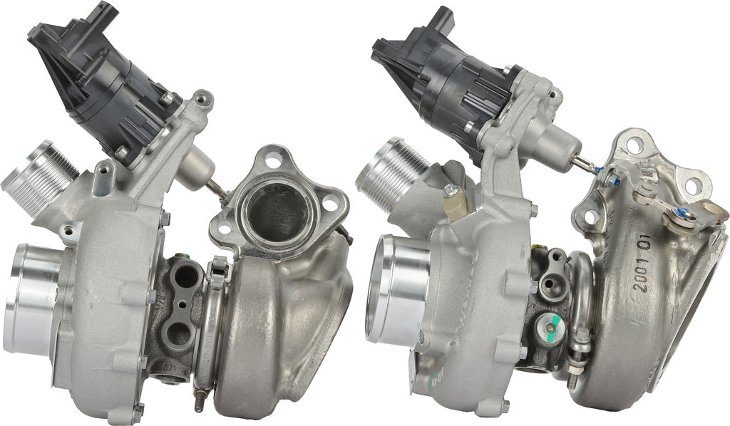 New Turbos, Ford 3.5L 17-21, stg 2 left/right set | 911984-5003S- Turbochargers- Garrett
