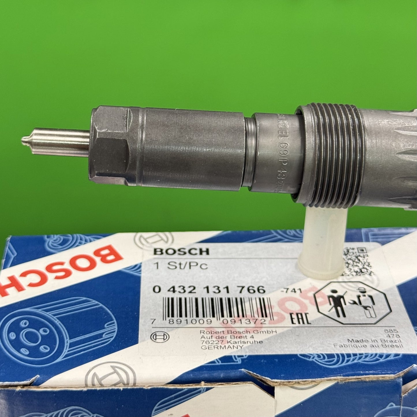 Fuel Injector Bosch New For John Deere 6081 Re57152 Se501123 Re57153 Se501125 Kdel69P43 0432131766