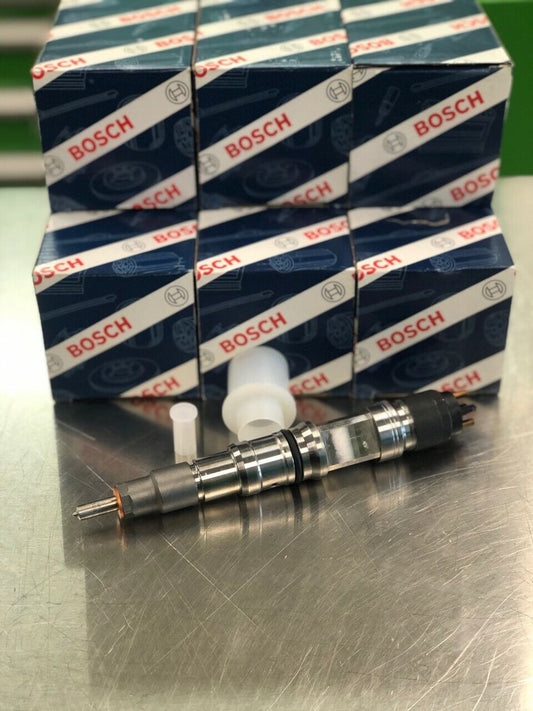 BOSCH NEW FUEL INJECTOR SET For 2008-2009 NAVISTAR Big Bore 3005555C91 NO CORE! - Express Diesel USA