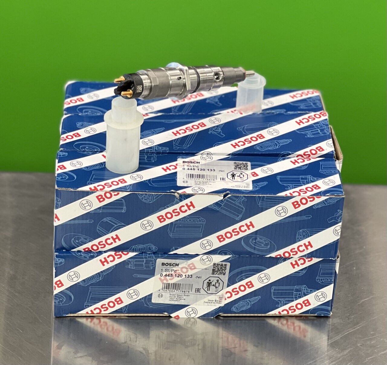 BRAND NEW GENUINE BOSCH FUEL INJECTOR SET of 6 For CUMMINS MARIN 4945463 4993482 - Express Diesel USA