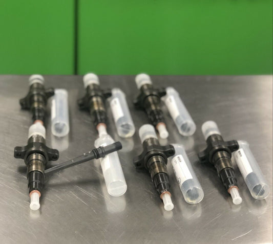 FUEL INJECTOR SET+ CONNECTOR TUBES  For 2003-04�� DODGE RAM CUMMINS 5.9L NO CORE - Express Diesel USA
