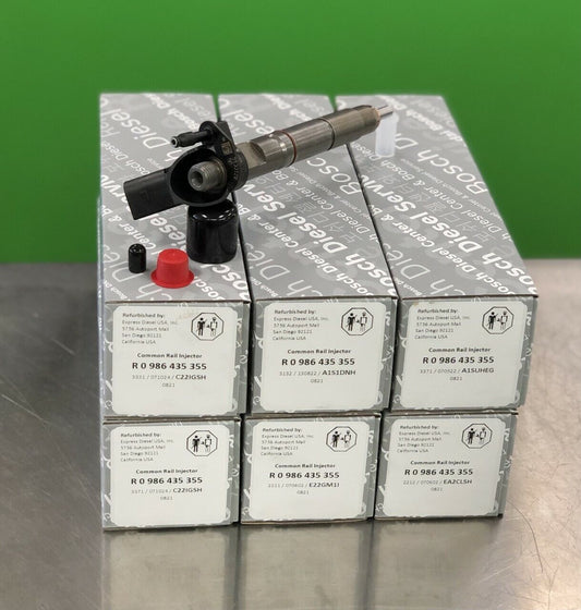 FUEL INJECTOR SET For SPRINTER DODGE MB 3.0L 07-10 OM642 NO CORE CHR! 6420701587 - Express Diesel USA