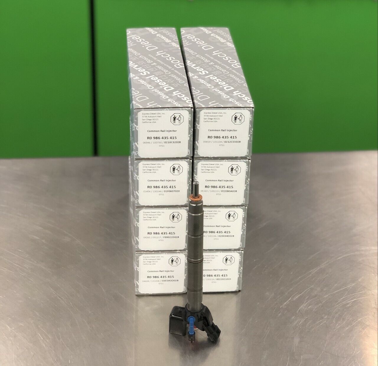 FUEL INJECTOR SET of 8 For 2011-2014 FORD POWER STROKE 6.7L BC3Z9H529A NO CORE! - Express Diesel USA