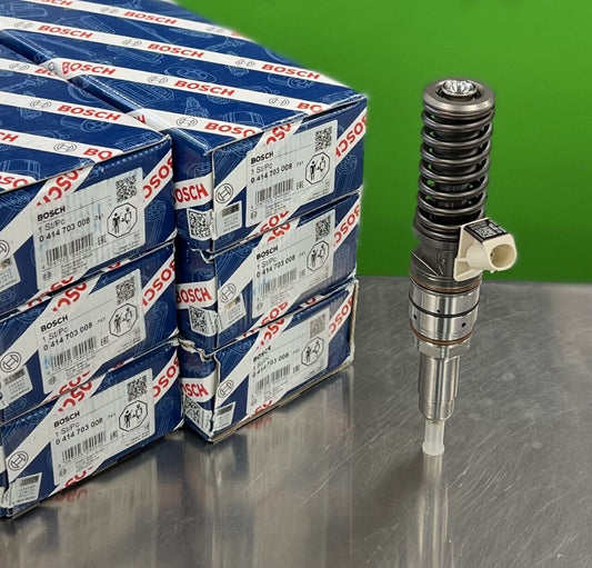 fuel unit injector bosch set of 6 for case iveco cursor 7/10/13 504287070 504125329 - Express Diesel USA