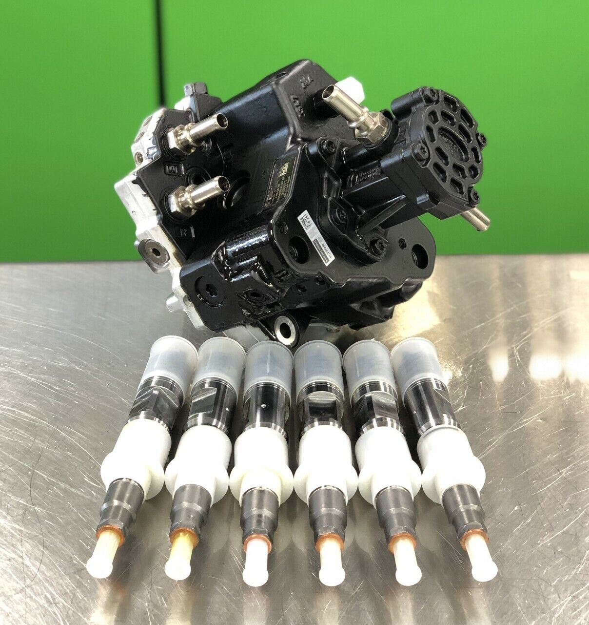 NEW FUEL INJECTORS and PUMP For INTERNATIONAL Big Bore G11 3005555C91 3005063C1 - Express Diesel USA