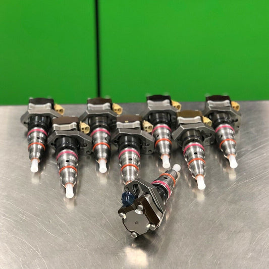 FUEL INJECTOR SET For 1999-03 FORD POWER STROKE 7.3L F-E SERIES HEUI AD NO CORE! - Express Diesel USA