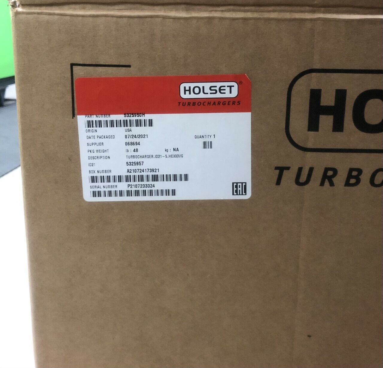 OEM NEW TURBOCHARGER For 2007-2012 DODGE RAM 2500/3500 6.7L CUMMINS # 5325950H - Express Diesel USA