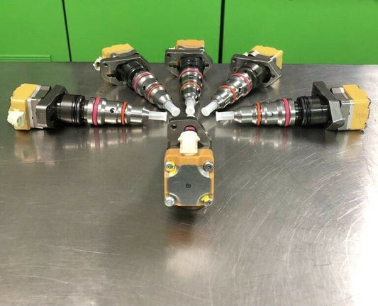 FUEL INJECTOR SET BI For 1999-03 INTERNATIONAL NAVISTAR DT466/E NO CORE 1830559C - Express Diesel USA