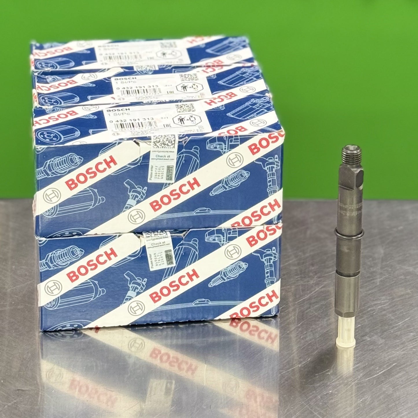 Fuel Injector Bosch Set Of 6 For Deutz Volvo 5.7L Ec210B D6D 02113000 0432191313 20549383