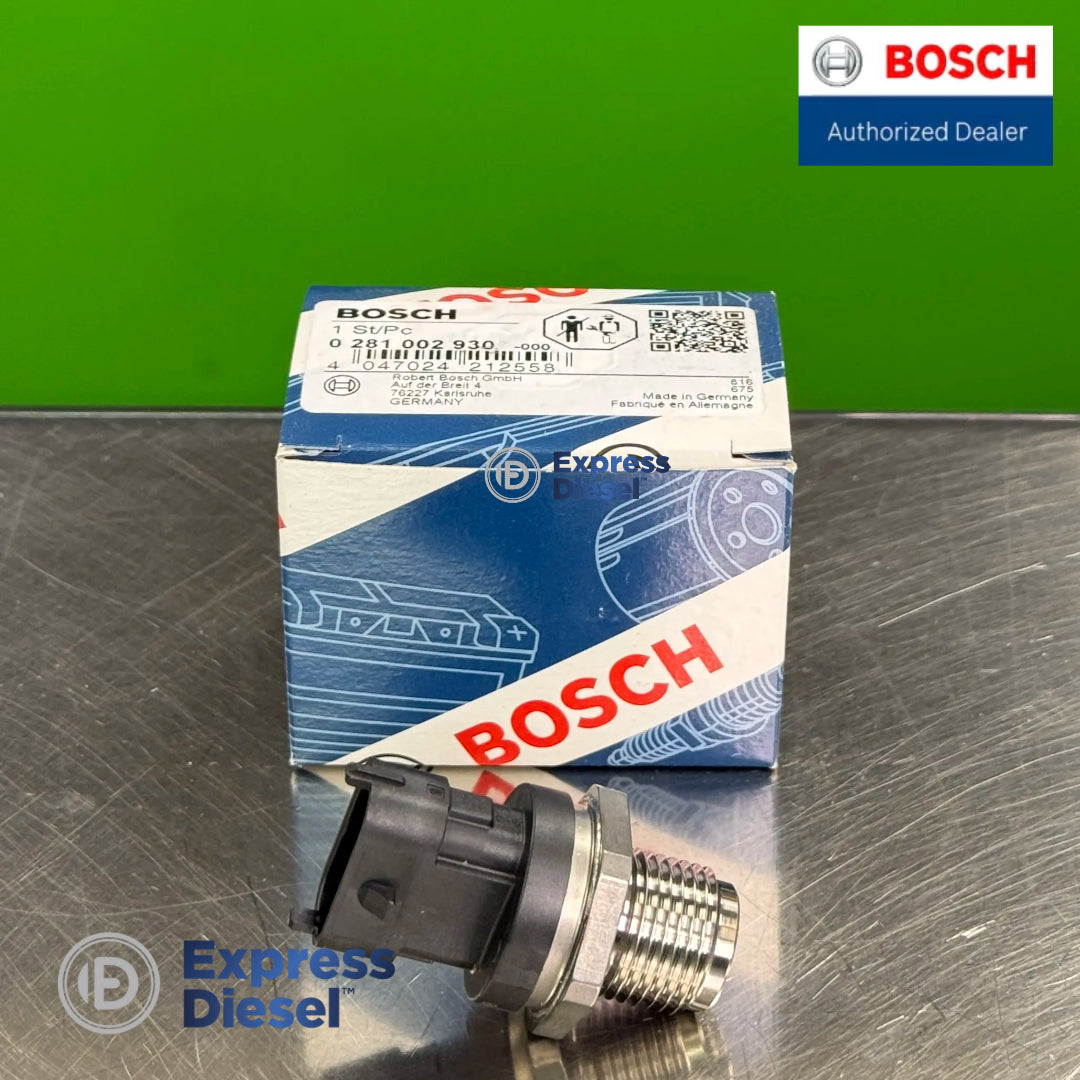 original bosch packaging for 0281002930 high pressure fuel rail sensor