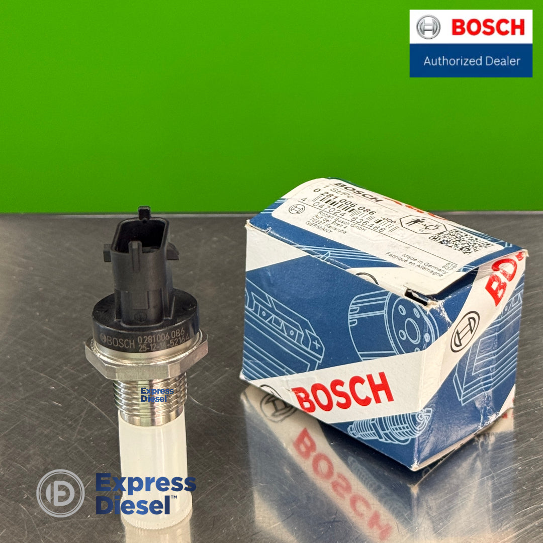 ME229552 Bosch High Pressure Fuel Rail Sensor OEM Replacement