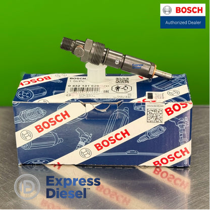 0432131626 bosch fuel injector case new holland 4.5 2852096 side vertical view with bosch box