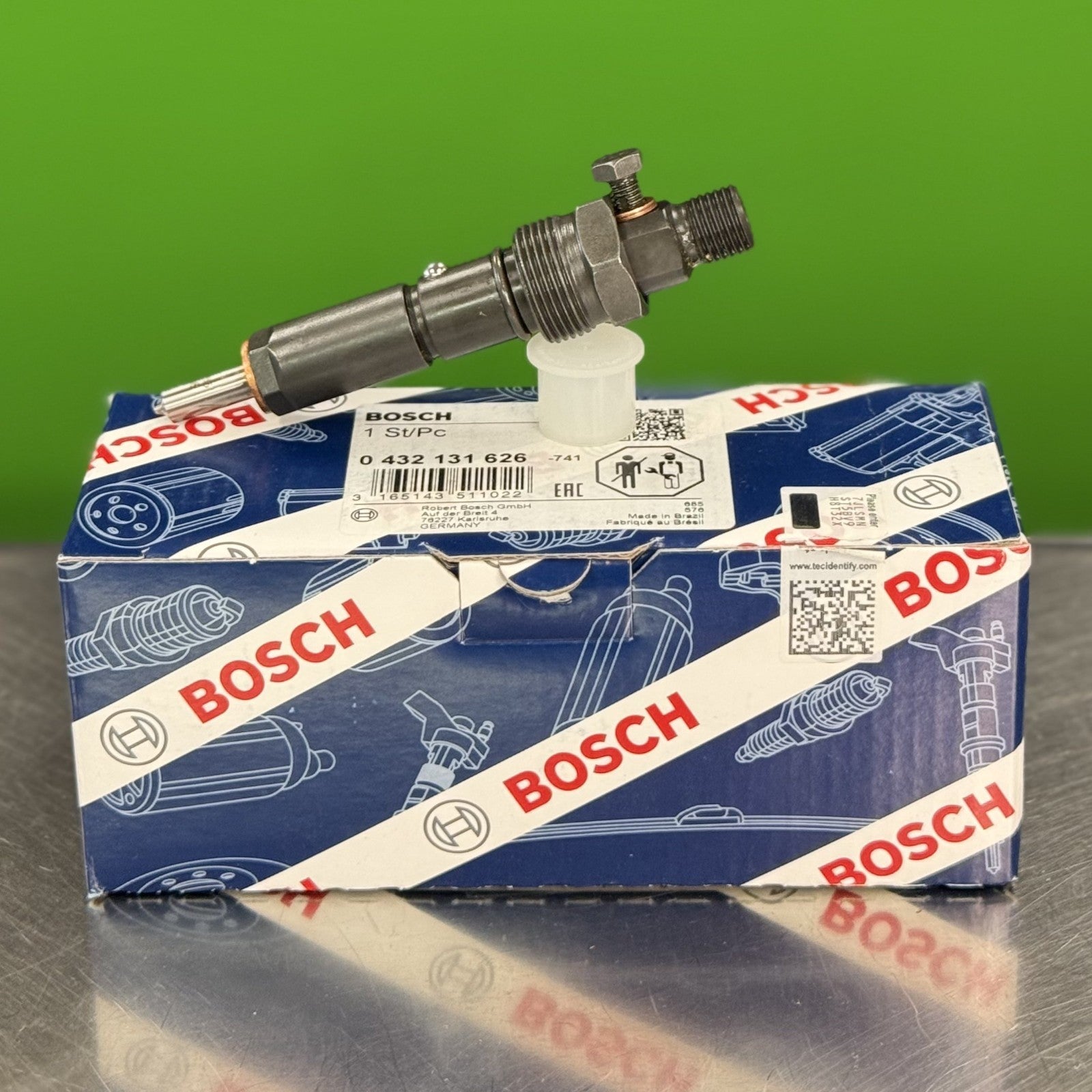 Bosch fuel injector nozzle detail 0432131626 for Case New Holland diesel engine