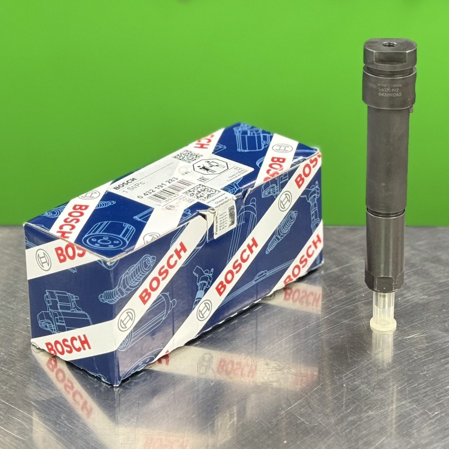 0432191283 bosch fuel injector for mack e7 e-tech 12.0l diesel engine with bosch box