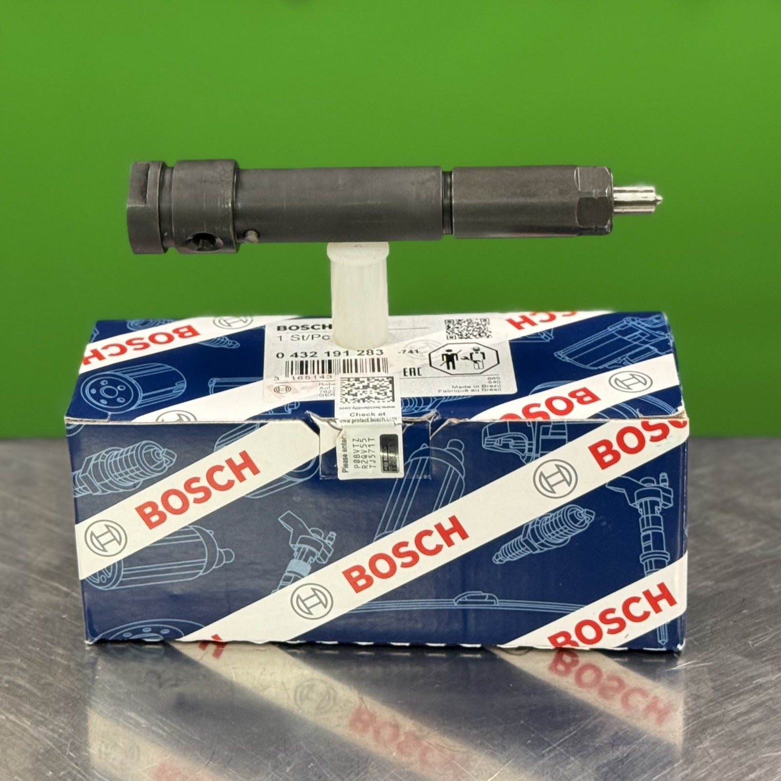 0432191283 bosch fuel injector side view