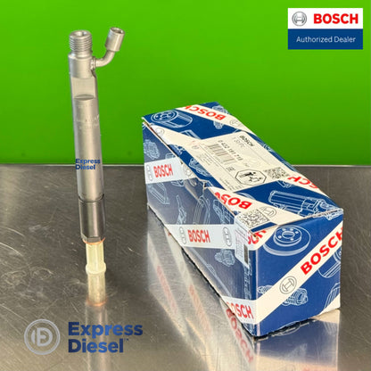 0432191718 bosch fuel injector angled side view for cummins 6cta 8.3l marine diesel engine