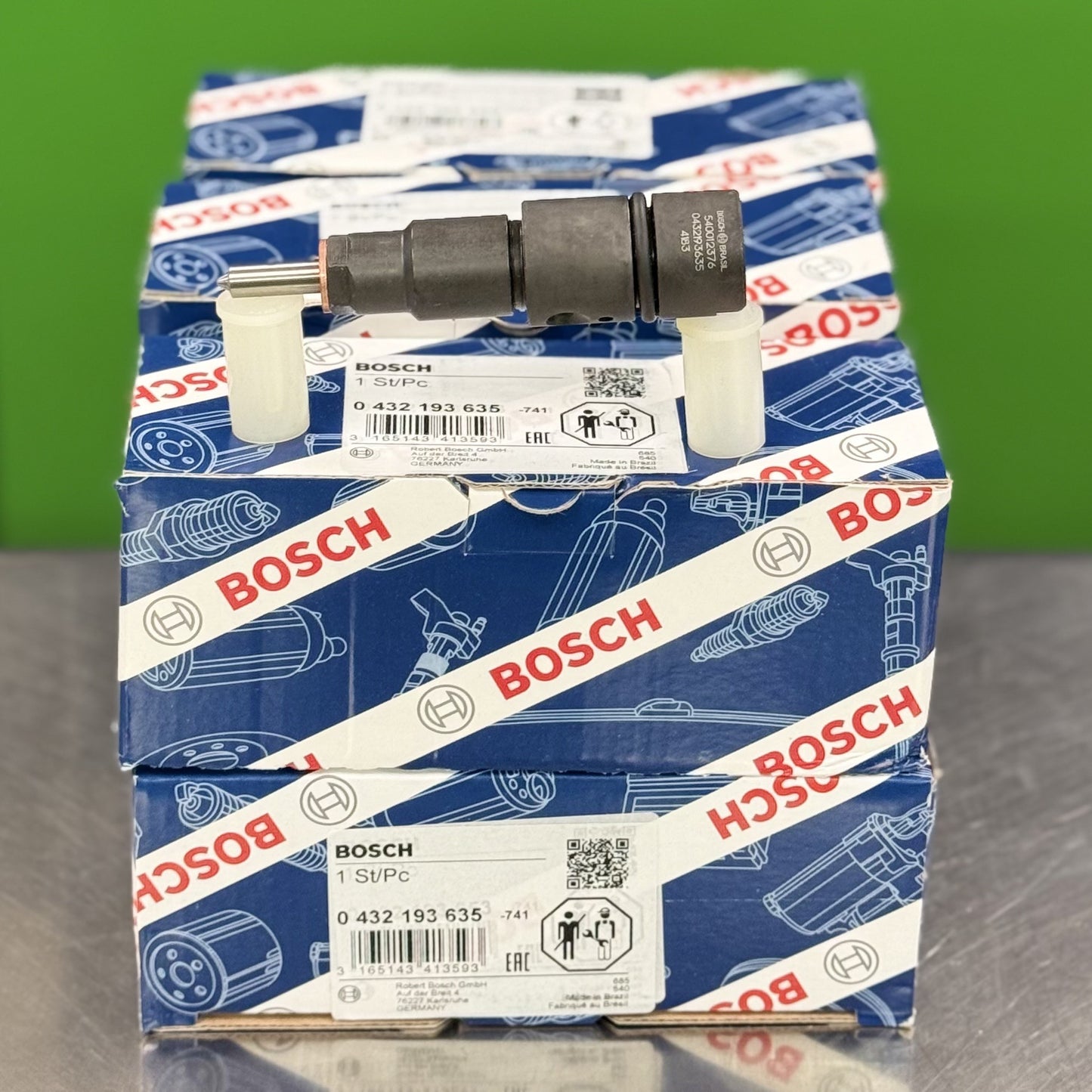 Fuel Injector Bosch Set Of 6 For Cummins 5.9 275Hp 0432193635 3943927 3943989 3944183 4184 4183