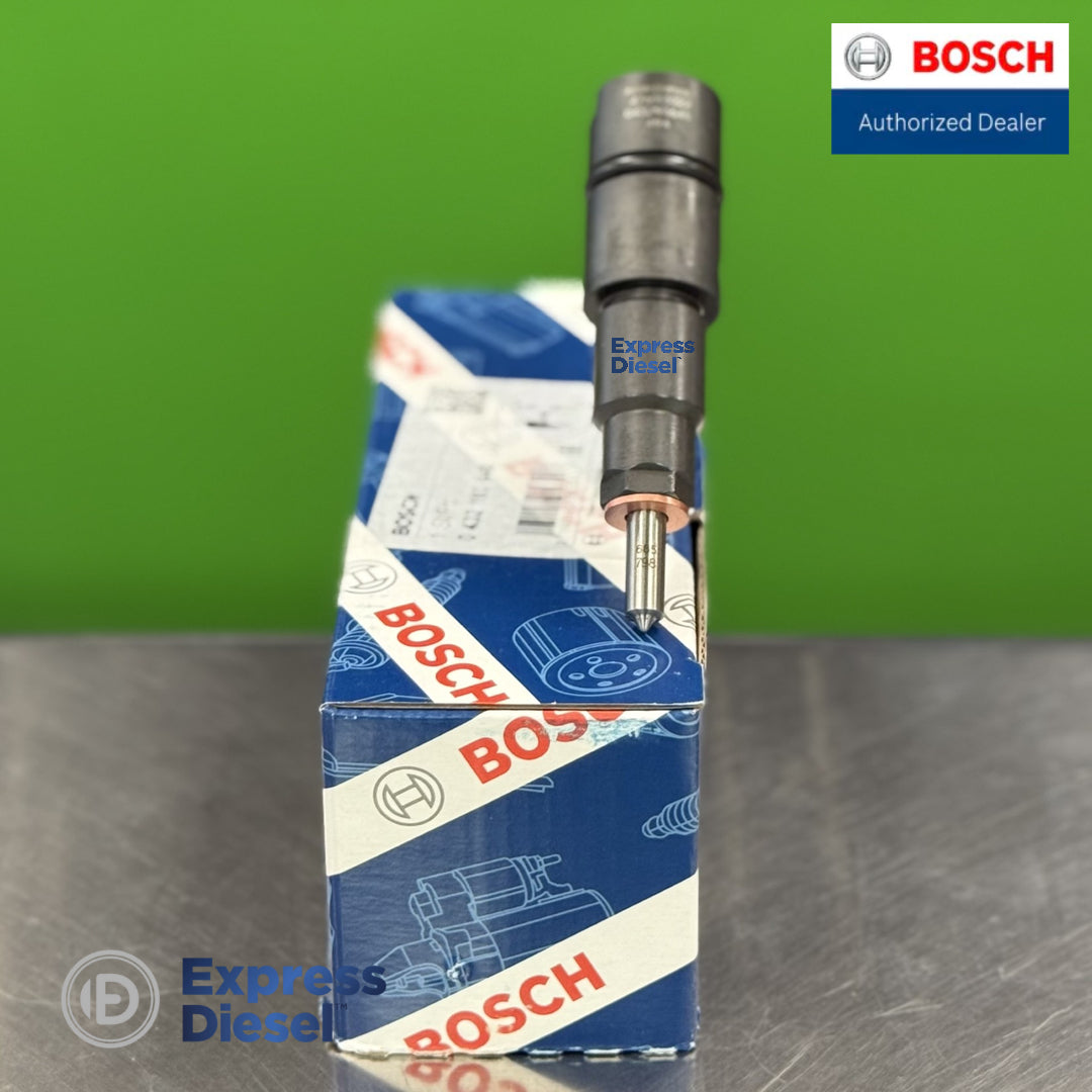 Bosch fuel injector 3944195 front view for Cummins ISB 5.9L diesel engine