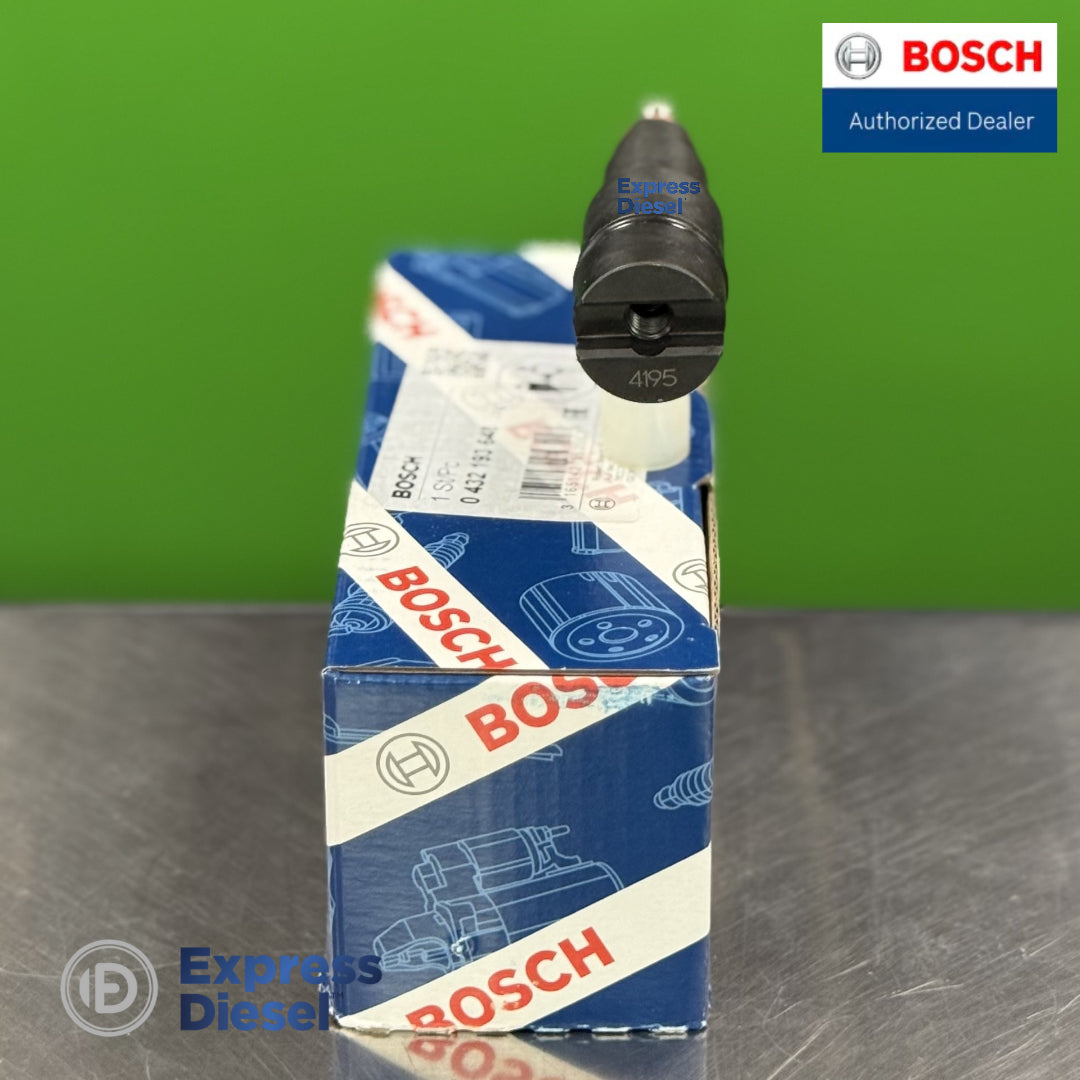 Bosch fuel injector 3943203 side view for Cummins ISB 5.9L 230 HP applications