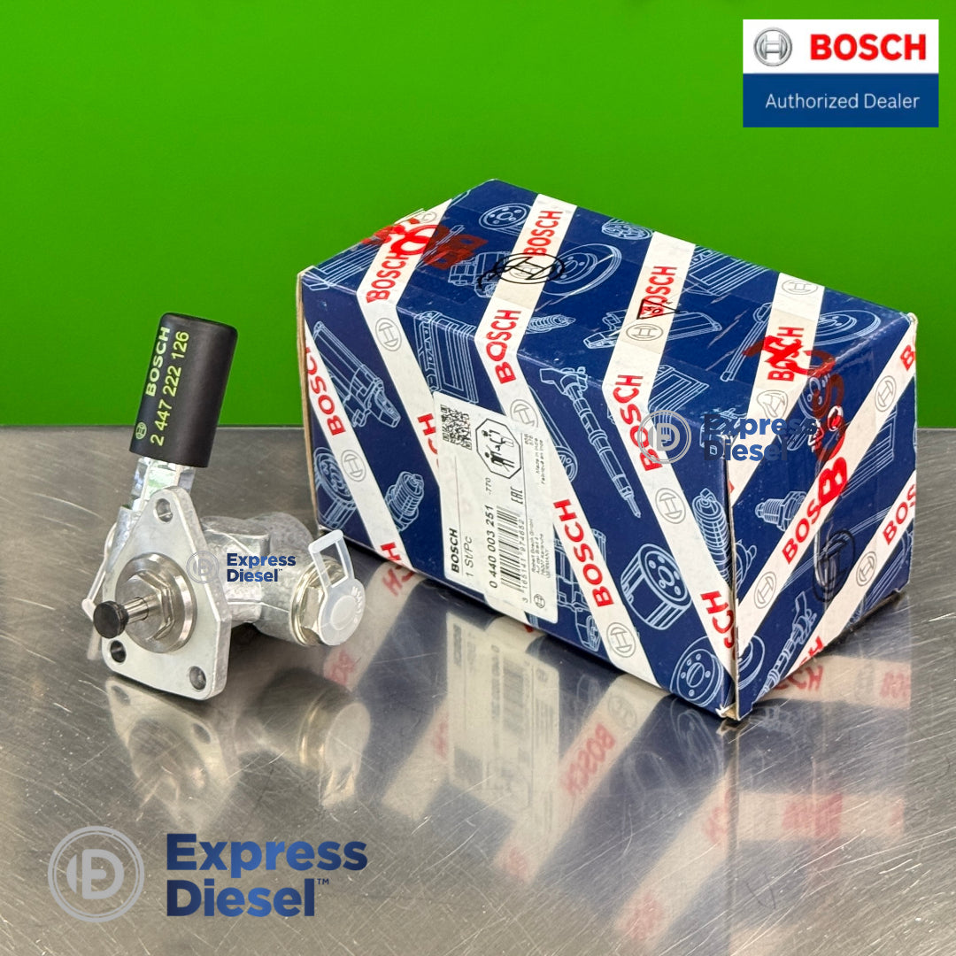Bosch 0440003251 mechanical supply pump FP/KEG24AD500 with hand primer pump for Navistar International DT466 diesel engine
