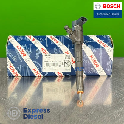 0445110557 Bosch CRI1-14 fuel injector for Mahindra Bolero 2.5L front view