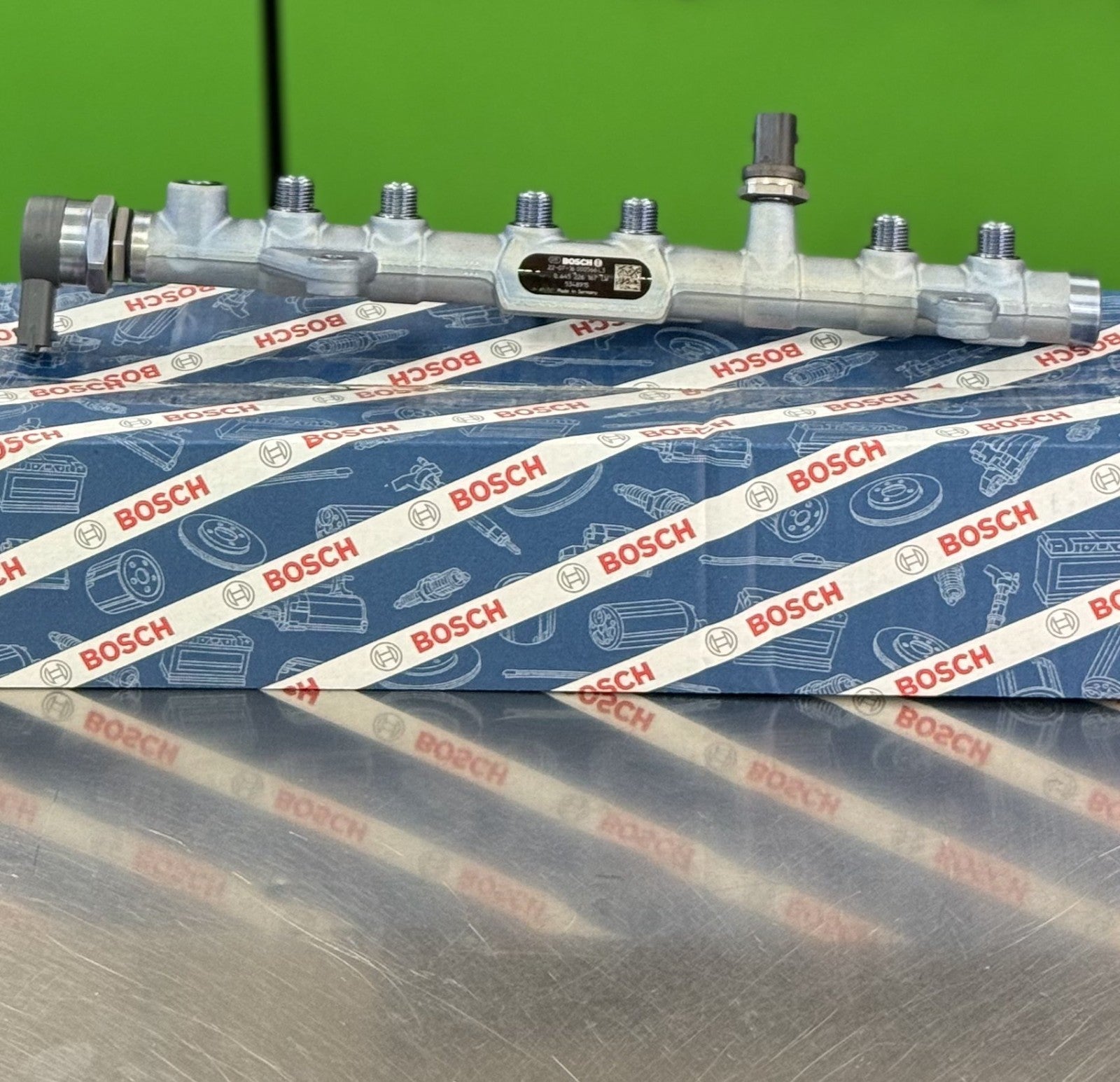 side view bosch fuel rail 0445226167 for ram 6.7l cummins diesel engine