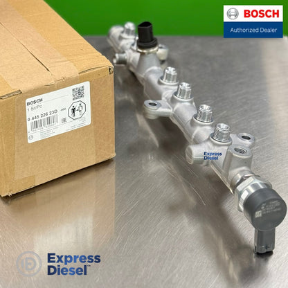 Bosch fuel rail tube 6833289AA for 2022-up Dodge Ram 6.7L diesel
