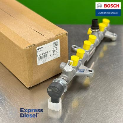 Bosch 044522623D fuel rail tube for 2022-up Ram Pickup 6.7L Cummins diesel