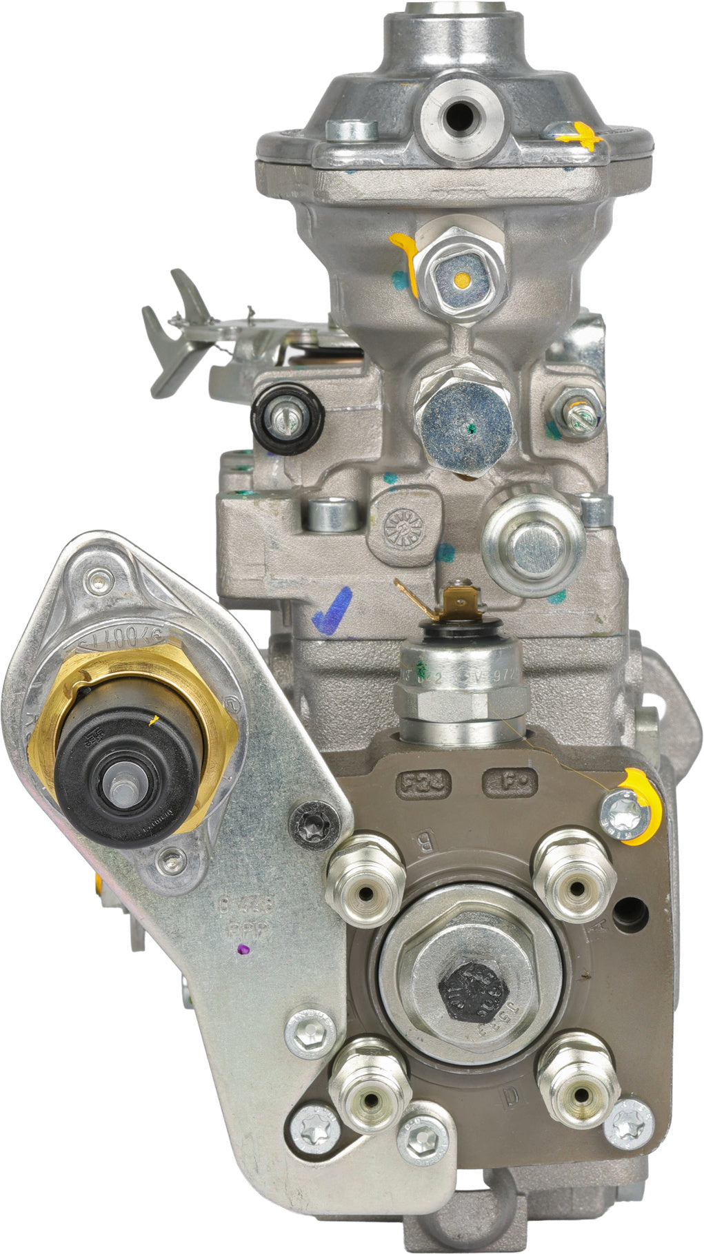 Drive side view of Bosch 0460424471 VE4 fuel injection pump
