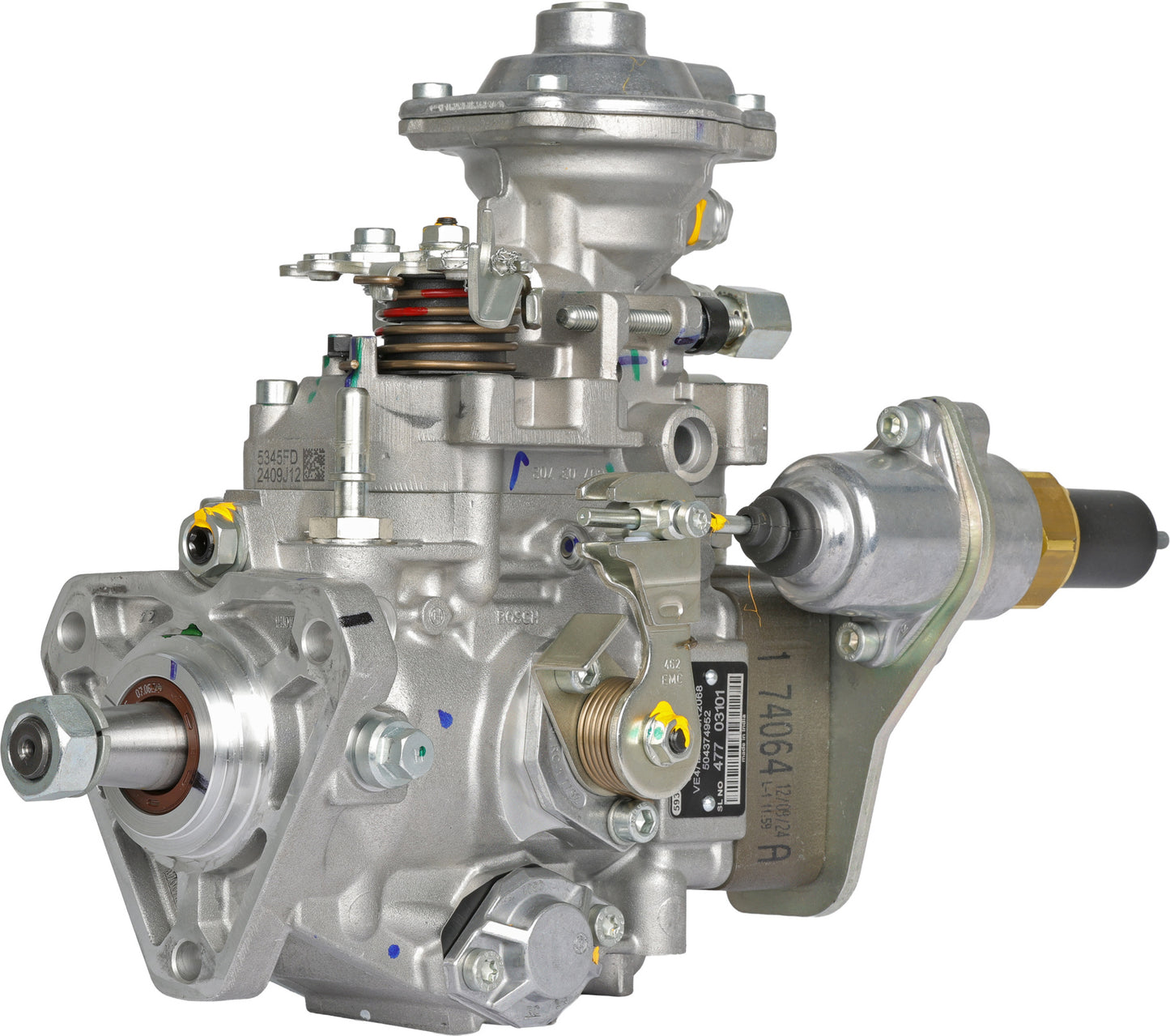 Front view of Bosch 0460424471 VE4 mechanical fuel injection pump