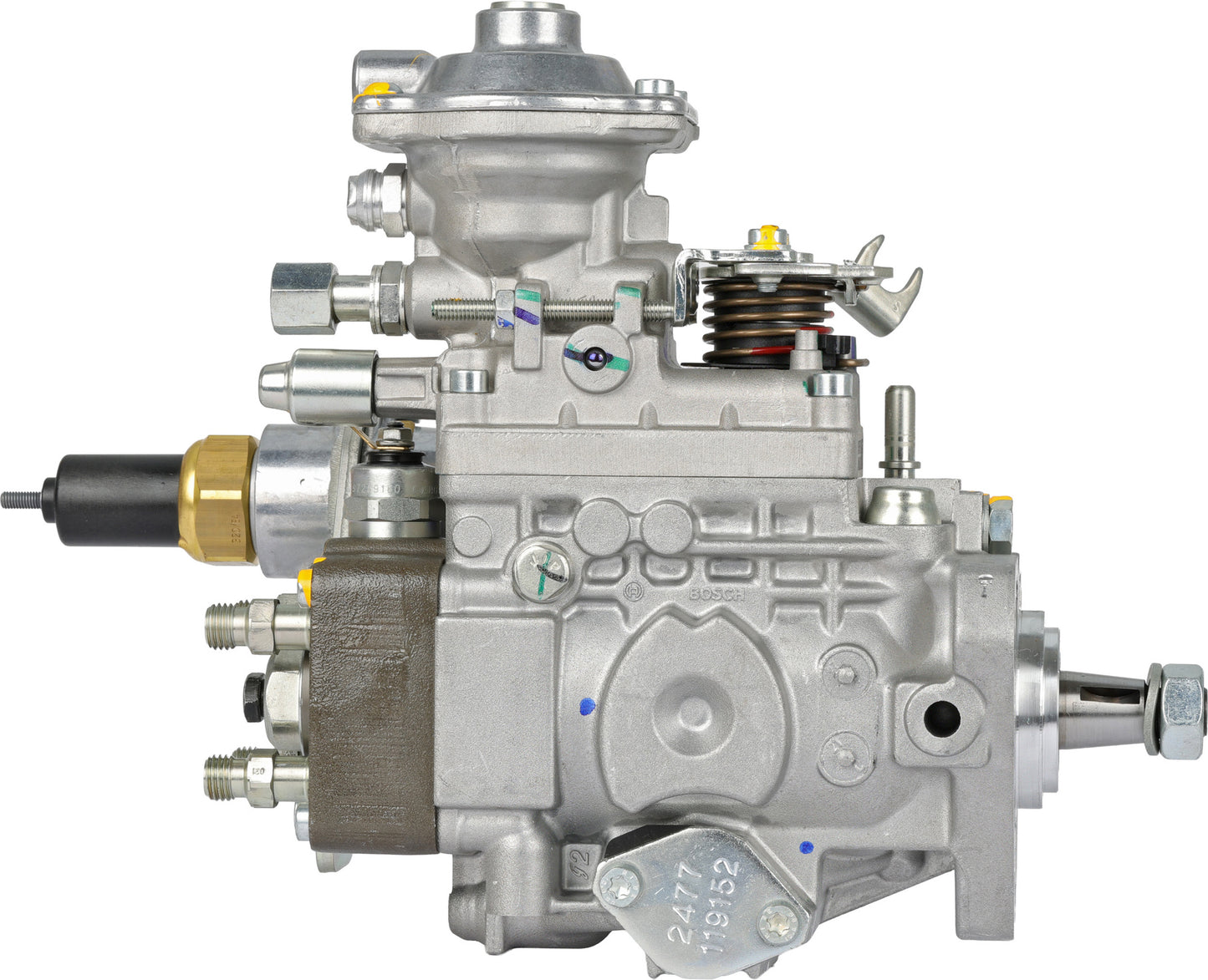 Opposite side view of Bosch 0460424471 VE4 fuel injection pump