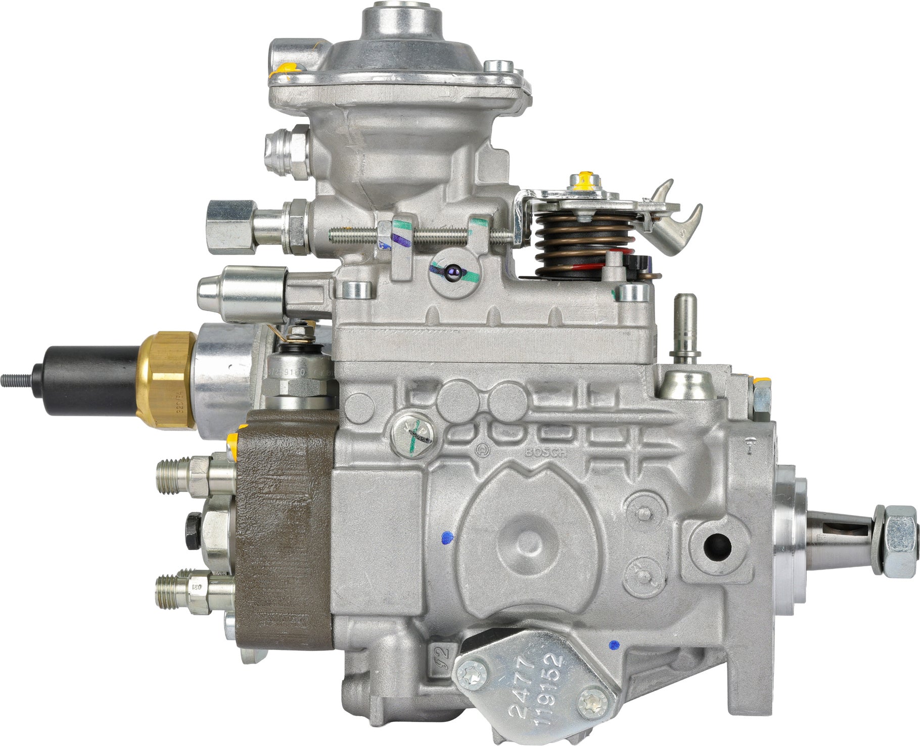 Opposite side view of Bosch 0460424471 VE4 fuel injection pump