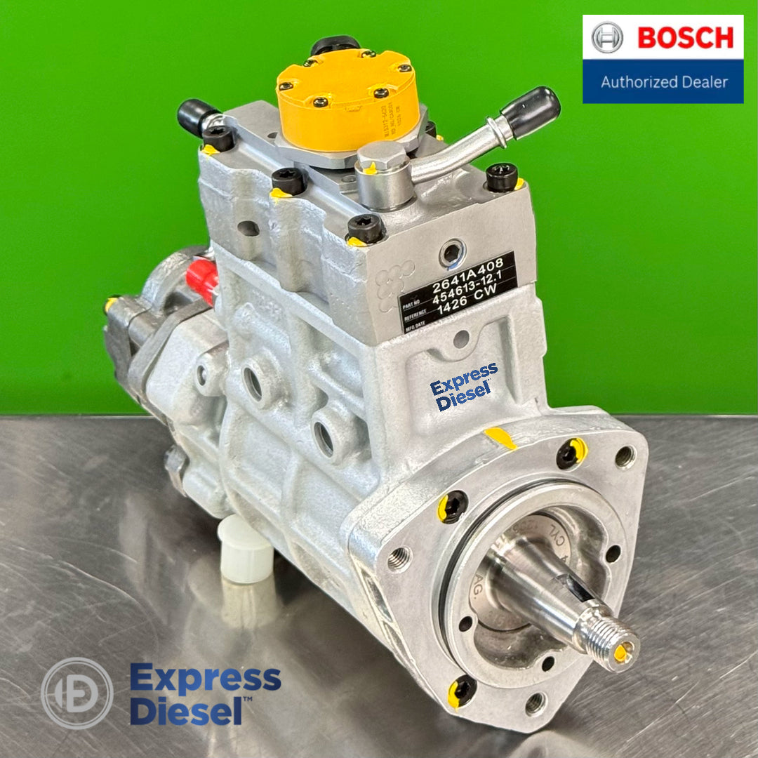 10R7659 reman fuel injection pump for Caterpillar C4.4 Perkins 1104D-E44T 2641A408 front view