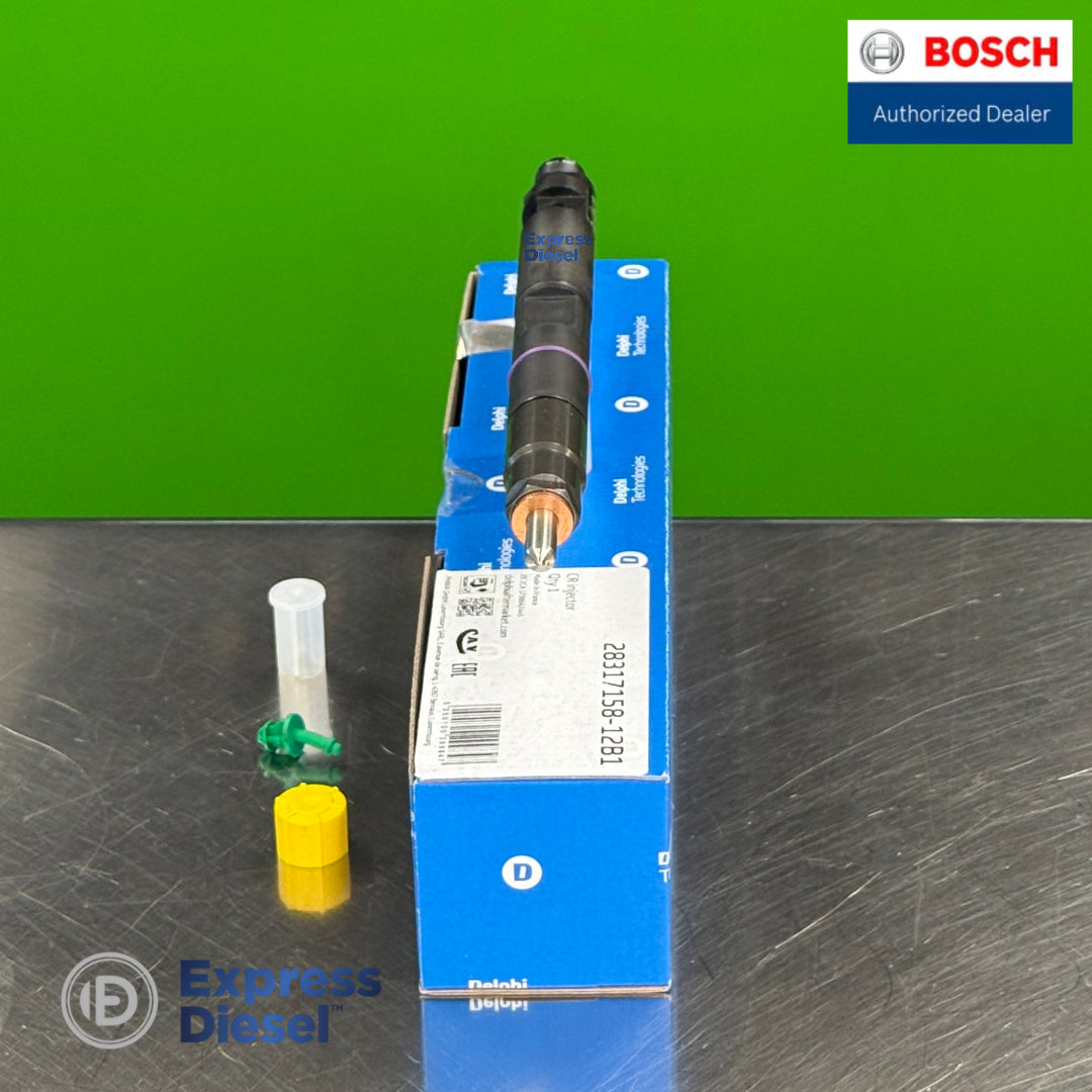 Delphi fuel injector 28317158 direct replacement for JCB 4.4L diesel applications