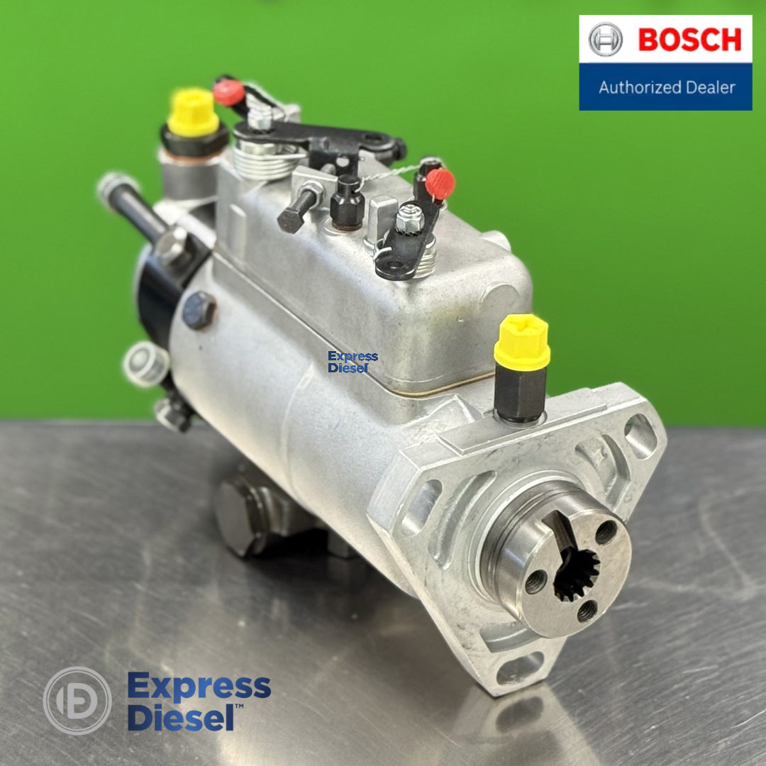 3343F311T CAV DPA fuel injection pump top rear angle view