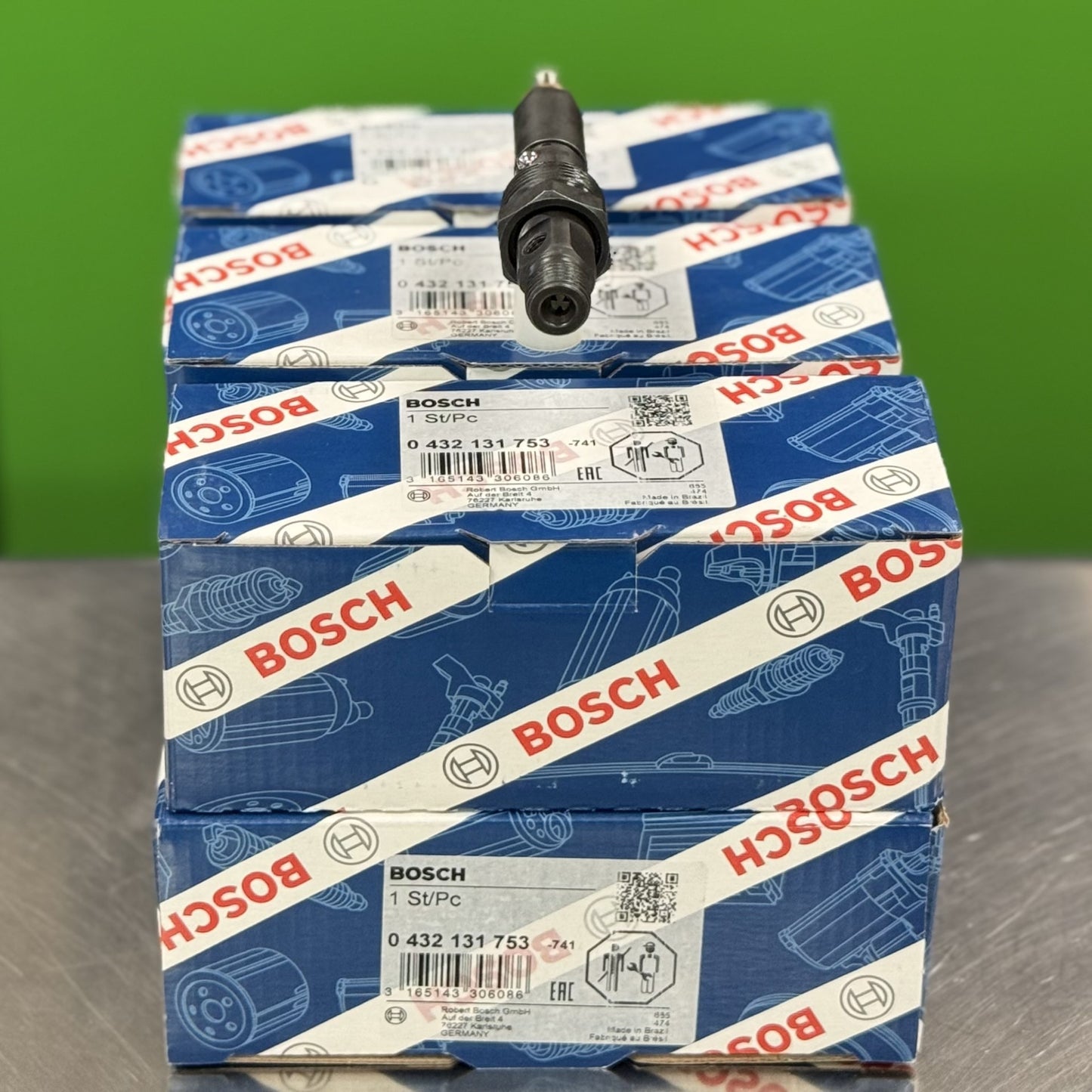 Fuel Injector Bosch Set Of 6 For Cummins 5.9L 7596 Kdal59P14 3802818 3897596 3967597 0432131753