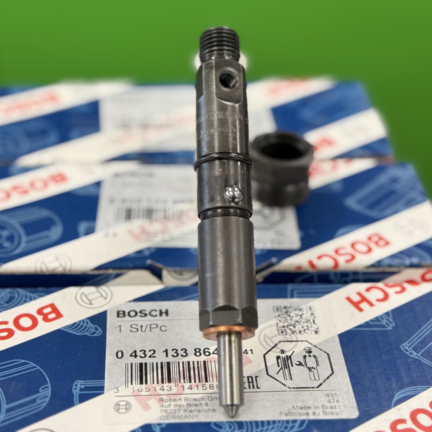 Fuel Injector Bosch Set Of 6 For Cummins Marine 300Hp Kdal59P6 3924013 3802516 4013 0432133864