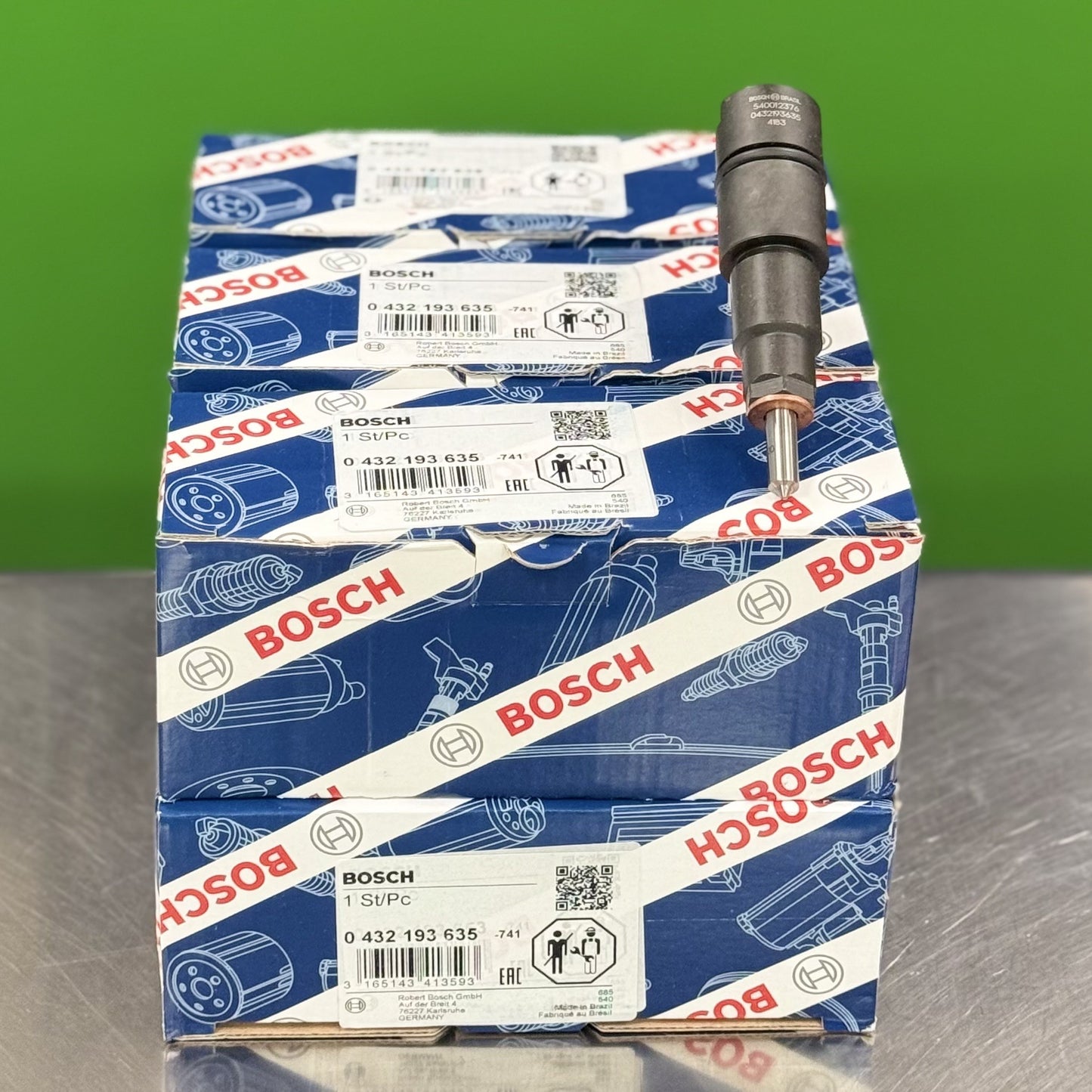 Fuel Injector Bosch Set Of 6 For Cummins 5.9 275Hp 0432193635 3943927 3943989 3944183 4184 4183