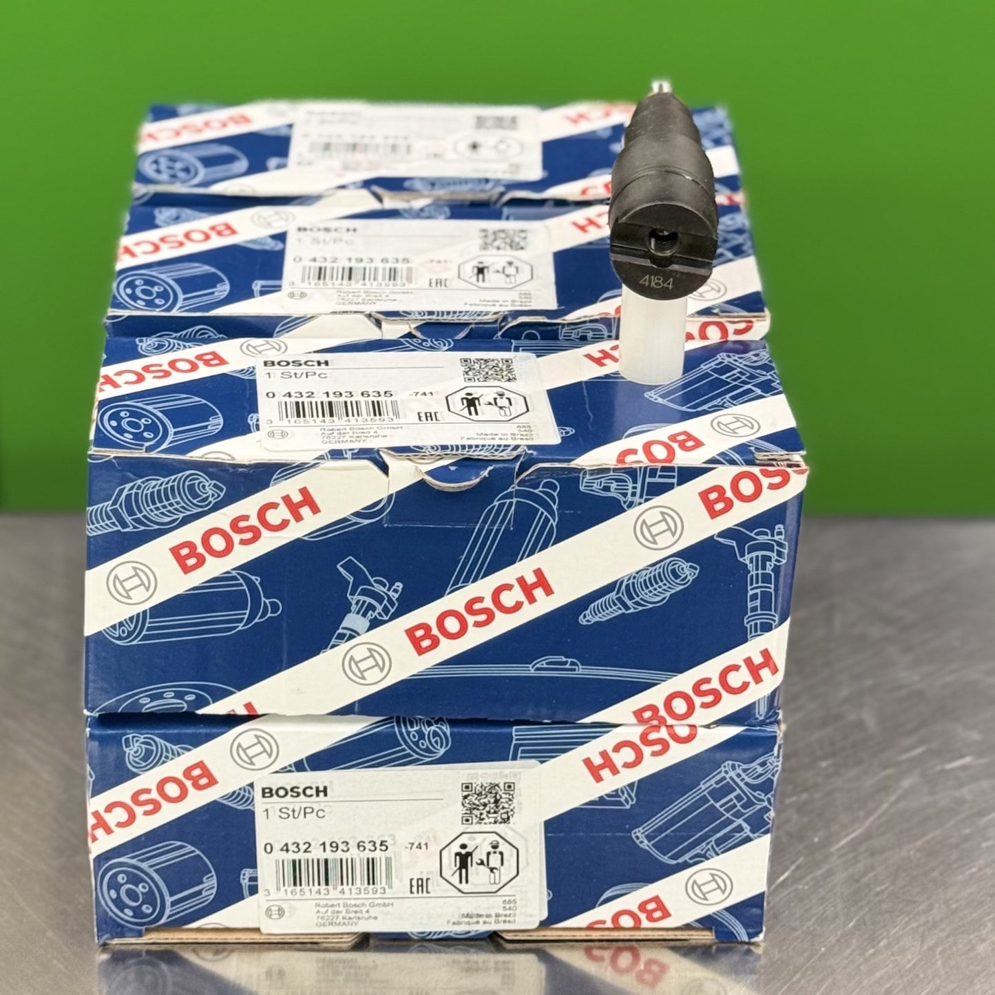 Fuel Injector Bosch Set Of 6 For Cummins 5.9 275Hp 0432193635 3943927 3943989 3944183 4184 4183