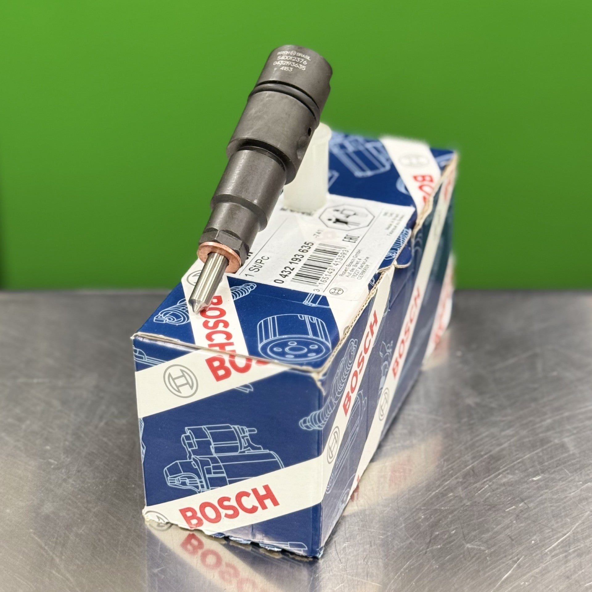 Fuel Injector Bosch New For Cummins Mid Range Isb 5.9L 275Hp 0432193635 ...
