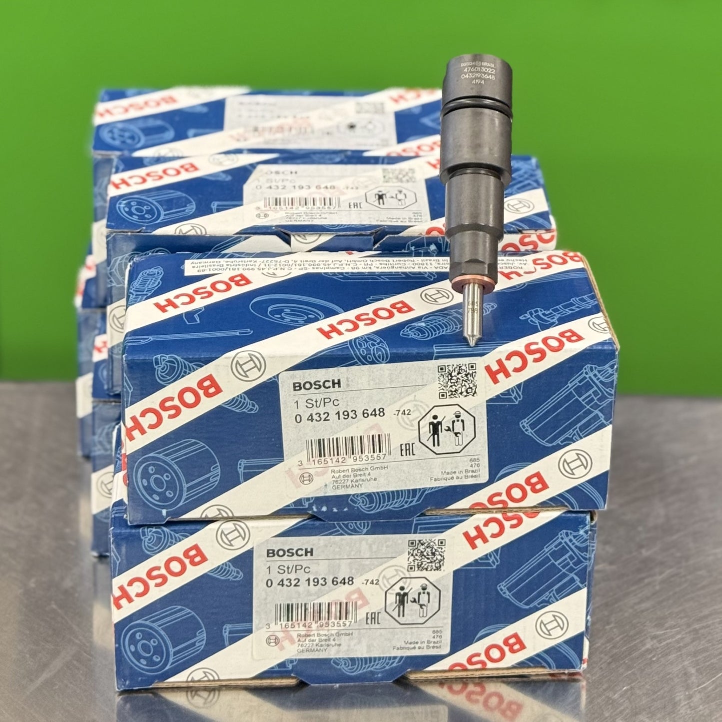 Fuel Injector Bosch Set Of 6 For Cummins Isb 5.9L 230Hp 0432193648 4194 3944194 3944195 4195