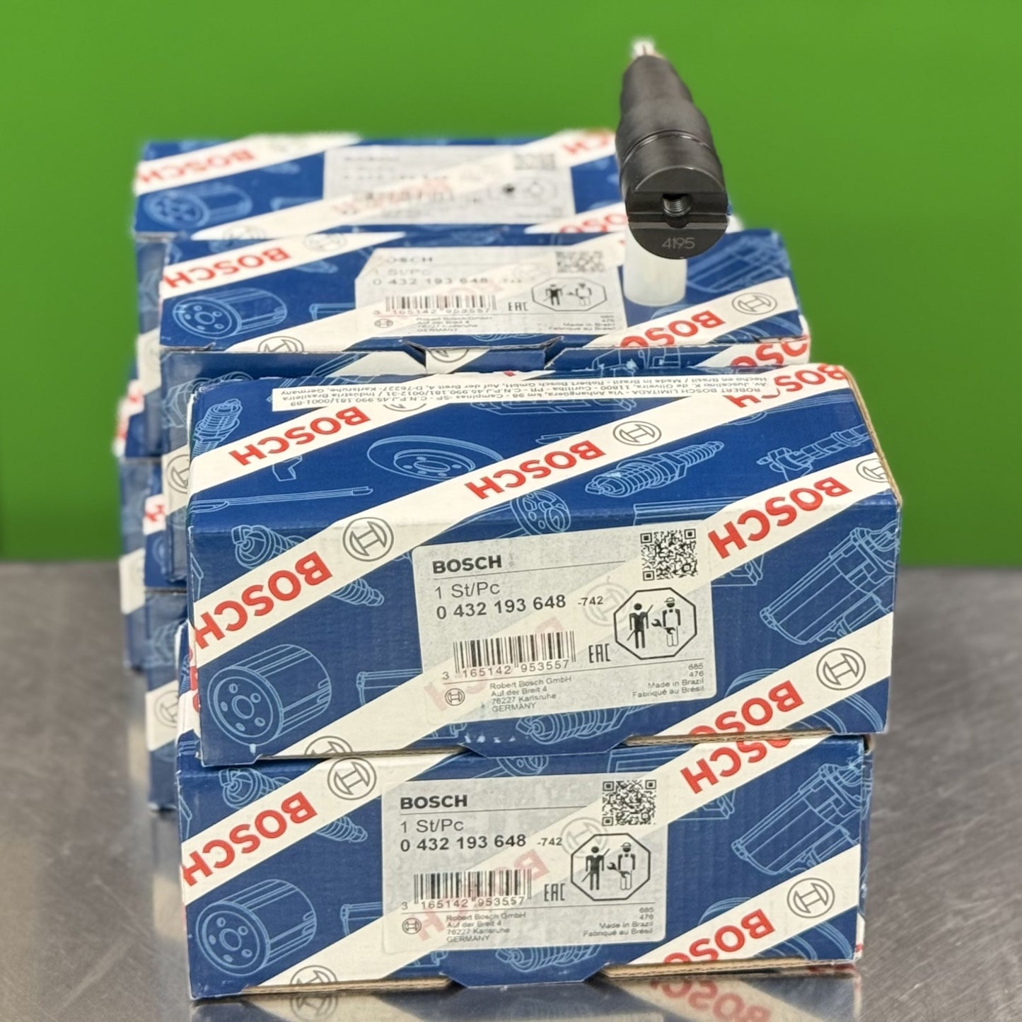 Fuel Injector Bosch Set Of 6 For Cummins Isb 5.9L 230Hp 0432193648 4194 3944194 3944195 4195