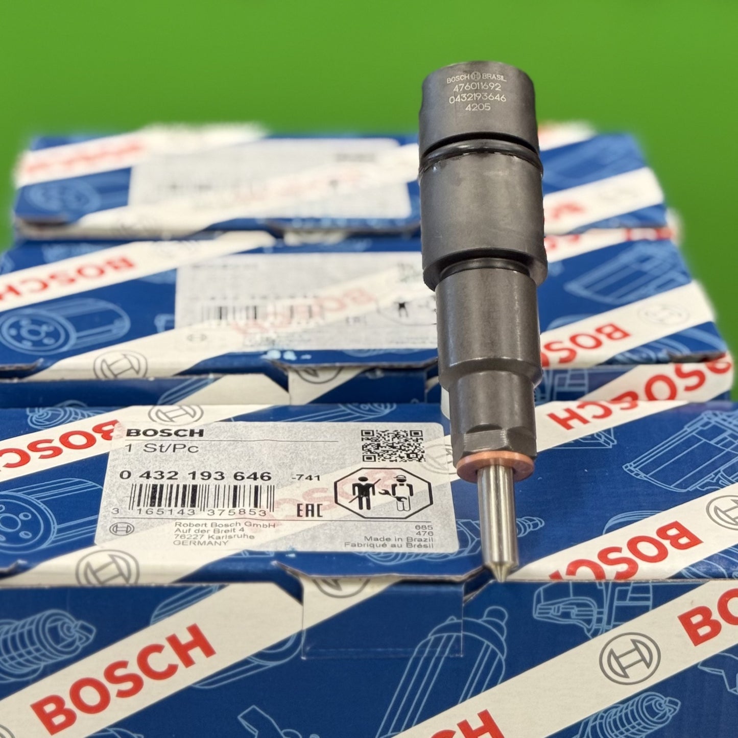 Fuel Injector Bosch Set Of 6 For Cummins Isb 5.9L 175Hp 0432193646 3944205 394 4206 4205