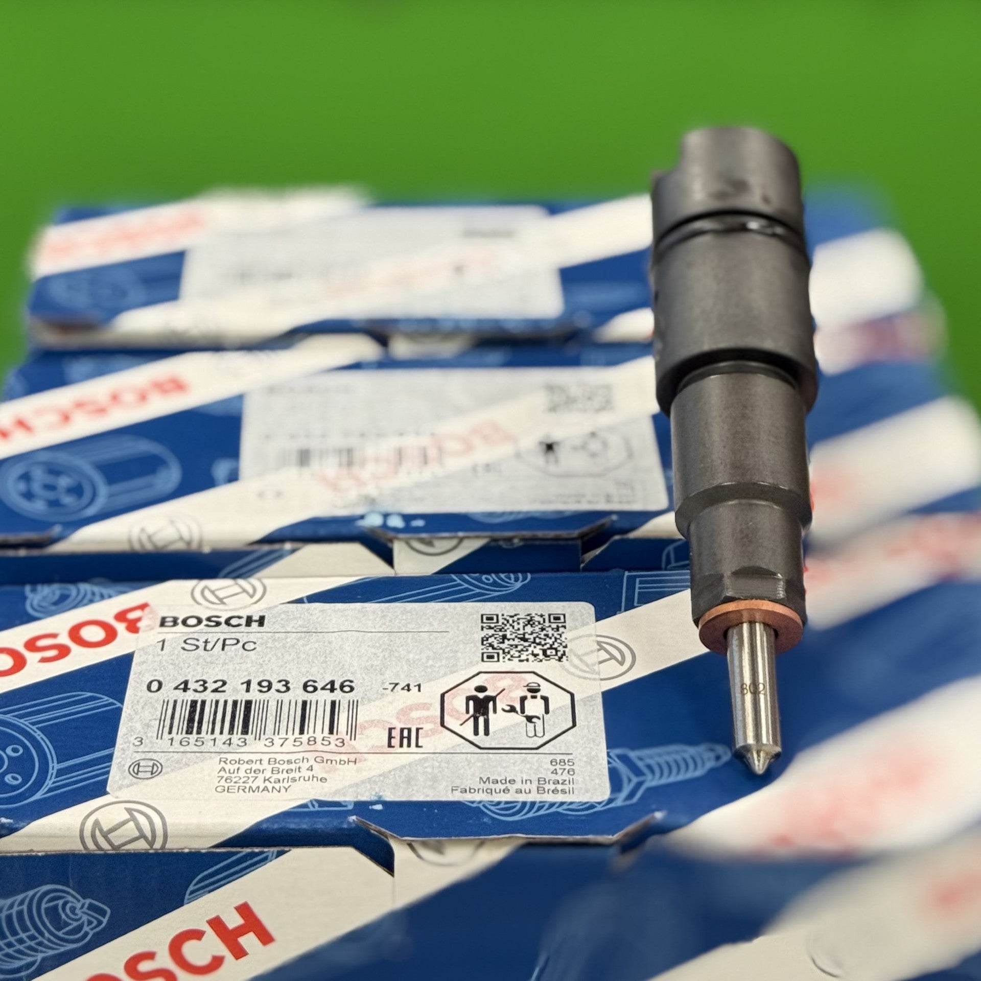 9372　1/4 0432193646 Bosch Fuel Injector Set of 6 – Fits Cummins Isb 5.9L
