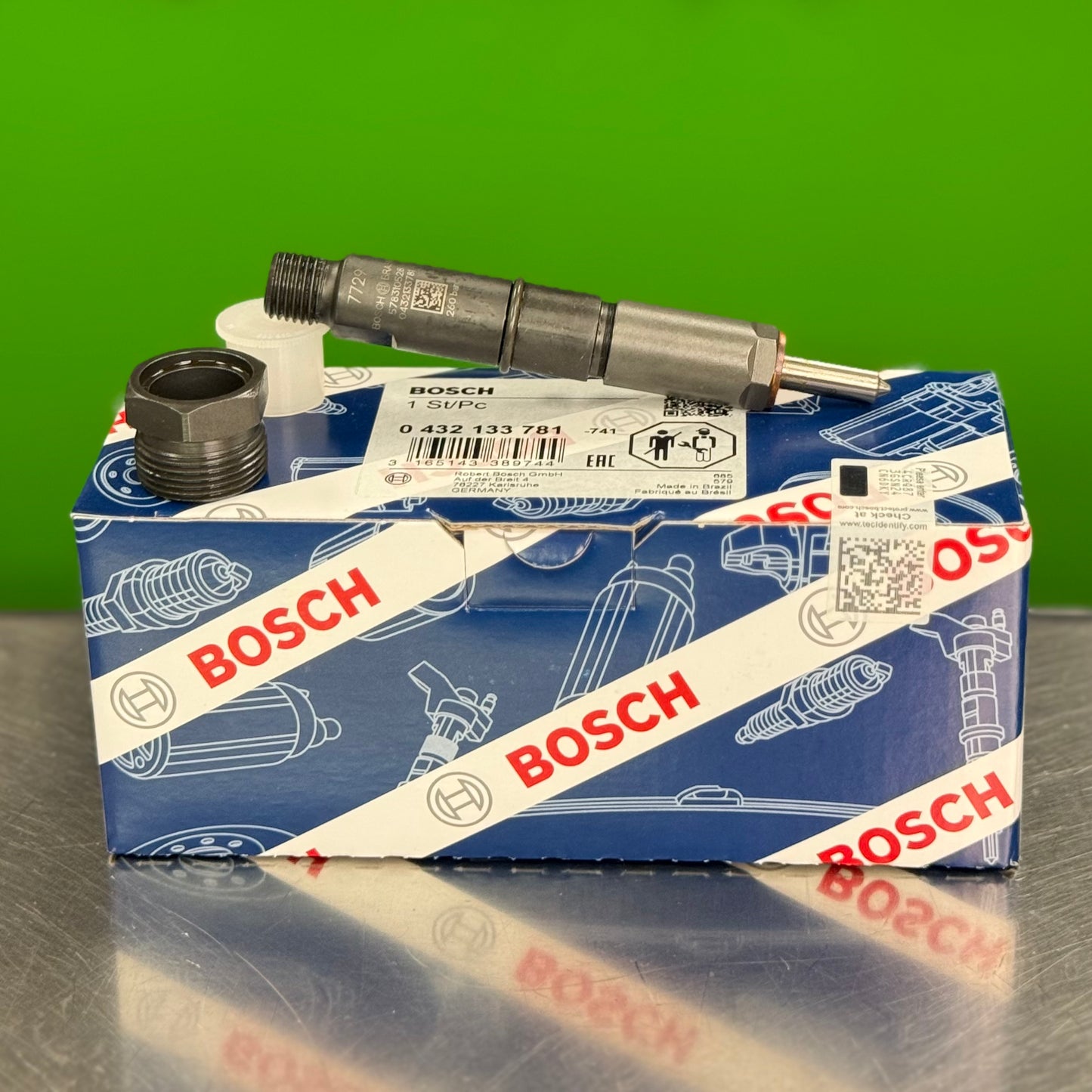 0432133781 Bosch Fuel Injector New for Cummins 4BT 3.9L I-4 8V 3957729 4089469