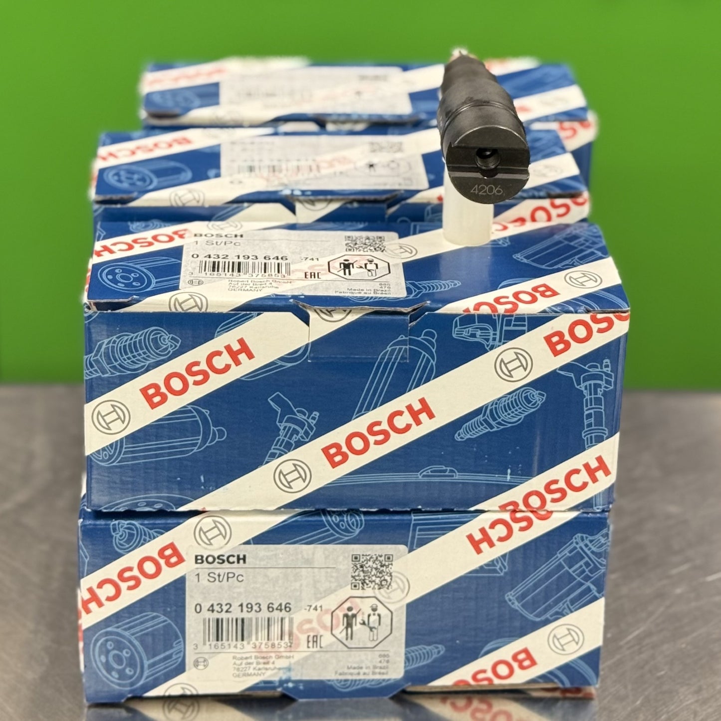 Fuel Injector Bosch Set Of 6 For Cummins Isb 5.9L 175Hp 0432193646 3944205 394 4206 4205