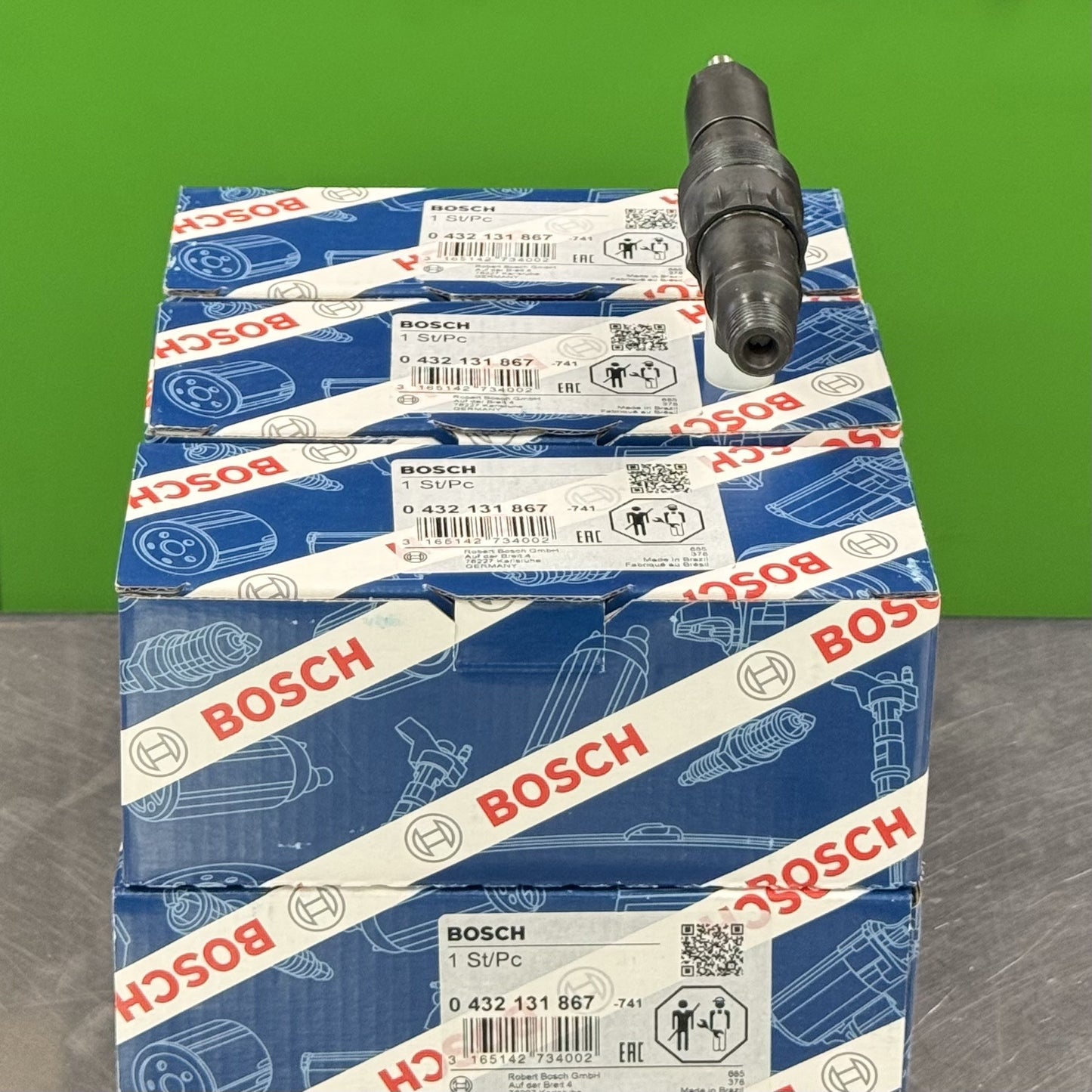 Bosch Fuel Injector Set for John Deere 6076 7.6L | RE46364