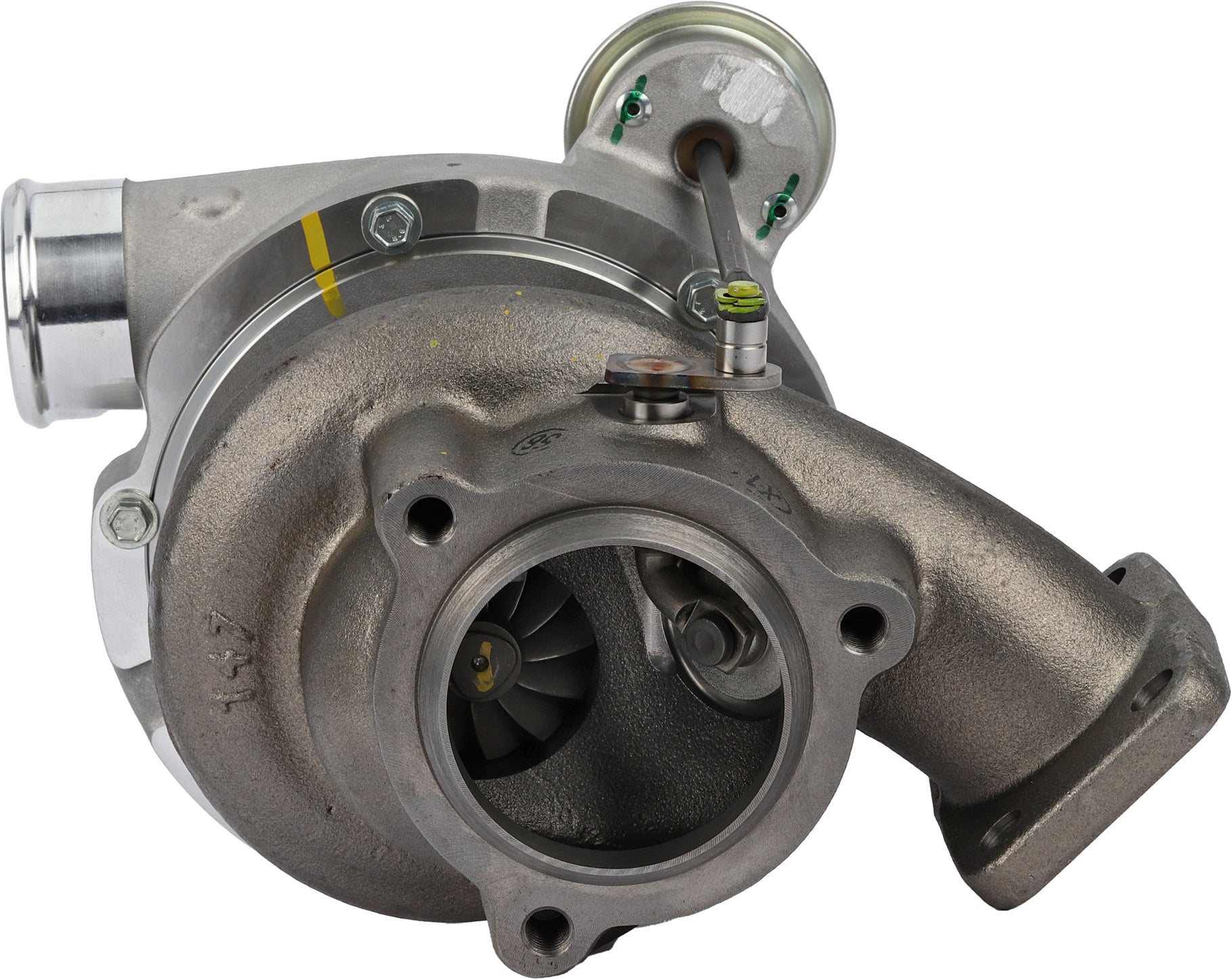 170-025-1555 Garrett GT2560S turbocharger compressor housing view